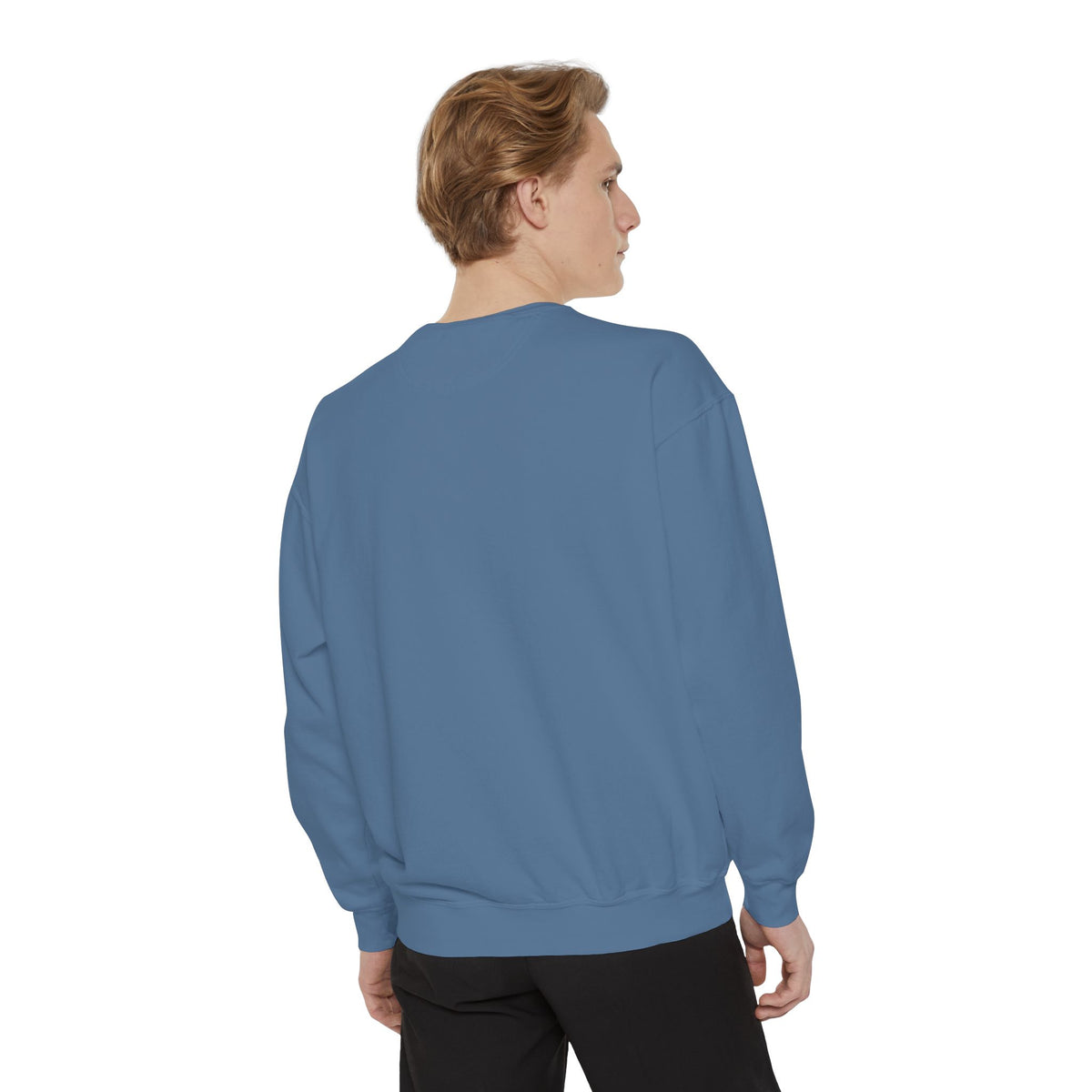 Halloween Coastal Palm & Pier Sweatshirt — Vintage Beach Scene Pullover