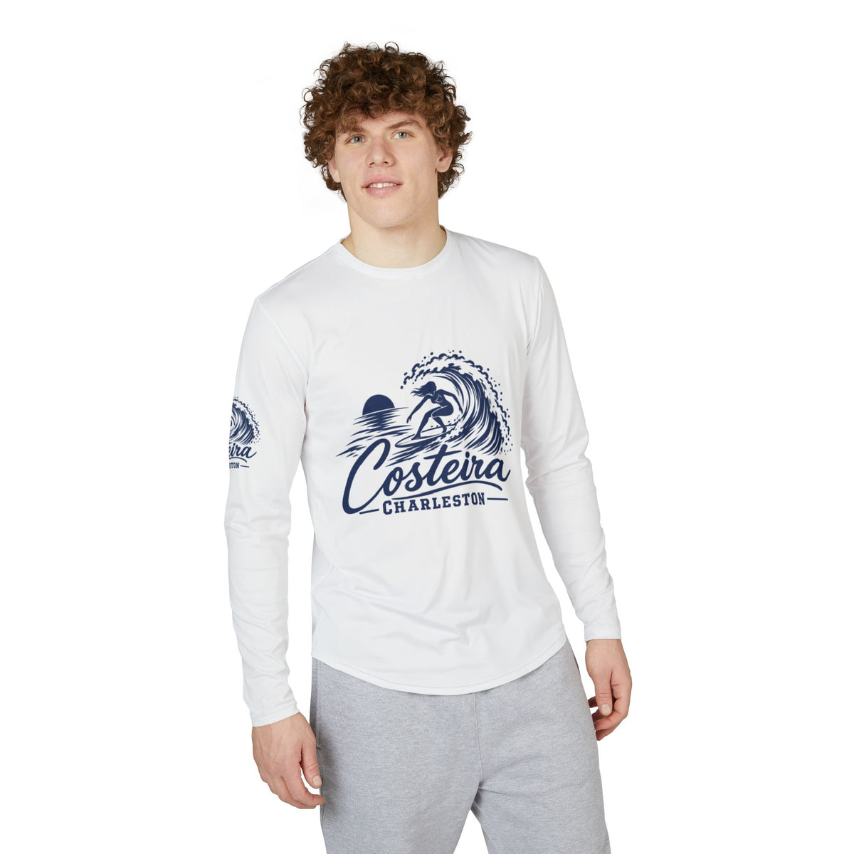 Men's Charleston 'Costeira' UV Long-Sleeve Surf Shirt