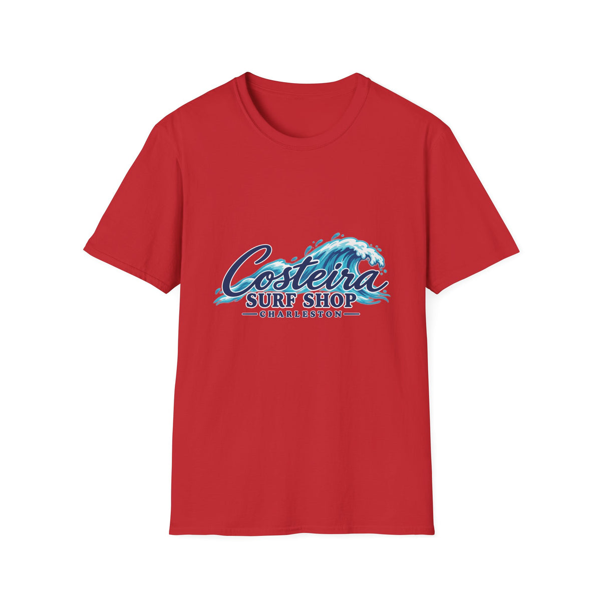 Costeira Surf Shop T-Shirt — Coastal Wave Surf Tee
