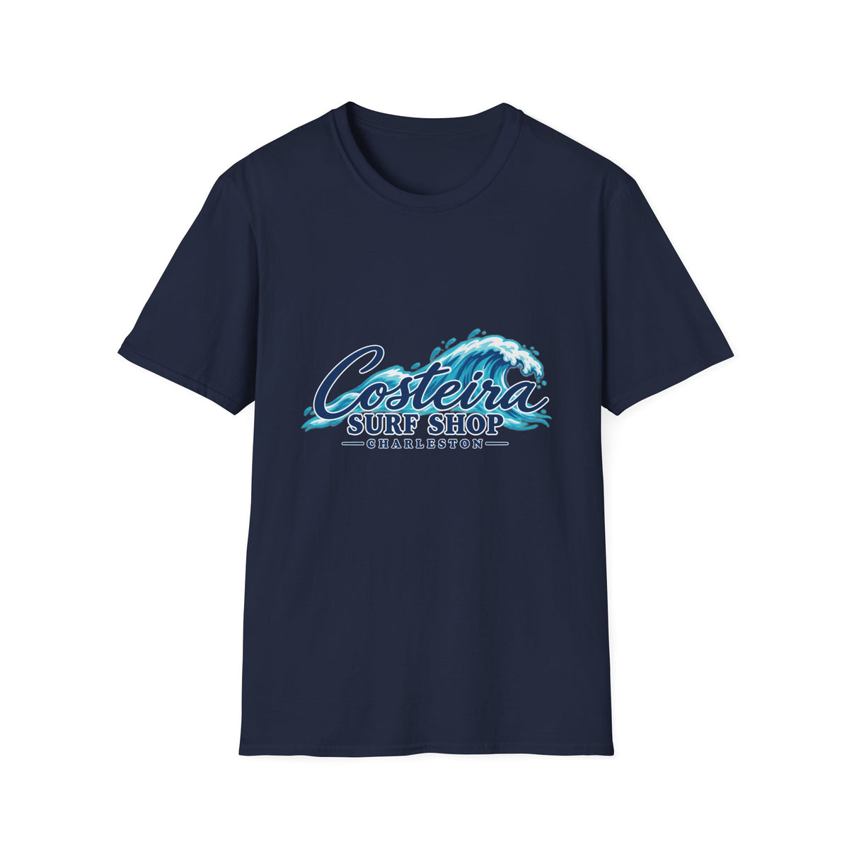Costeira Surf Shop T-Shirt — Coastal Wave Surf Tee