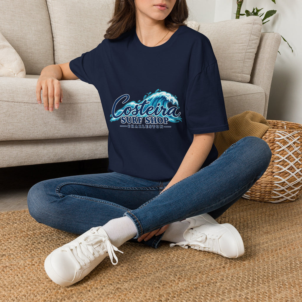 Costeira Surf Shop T-Shirt — Coastal Wave Surf Tee