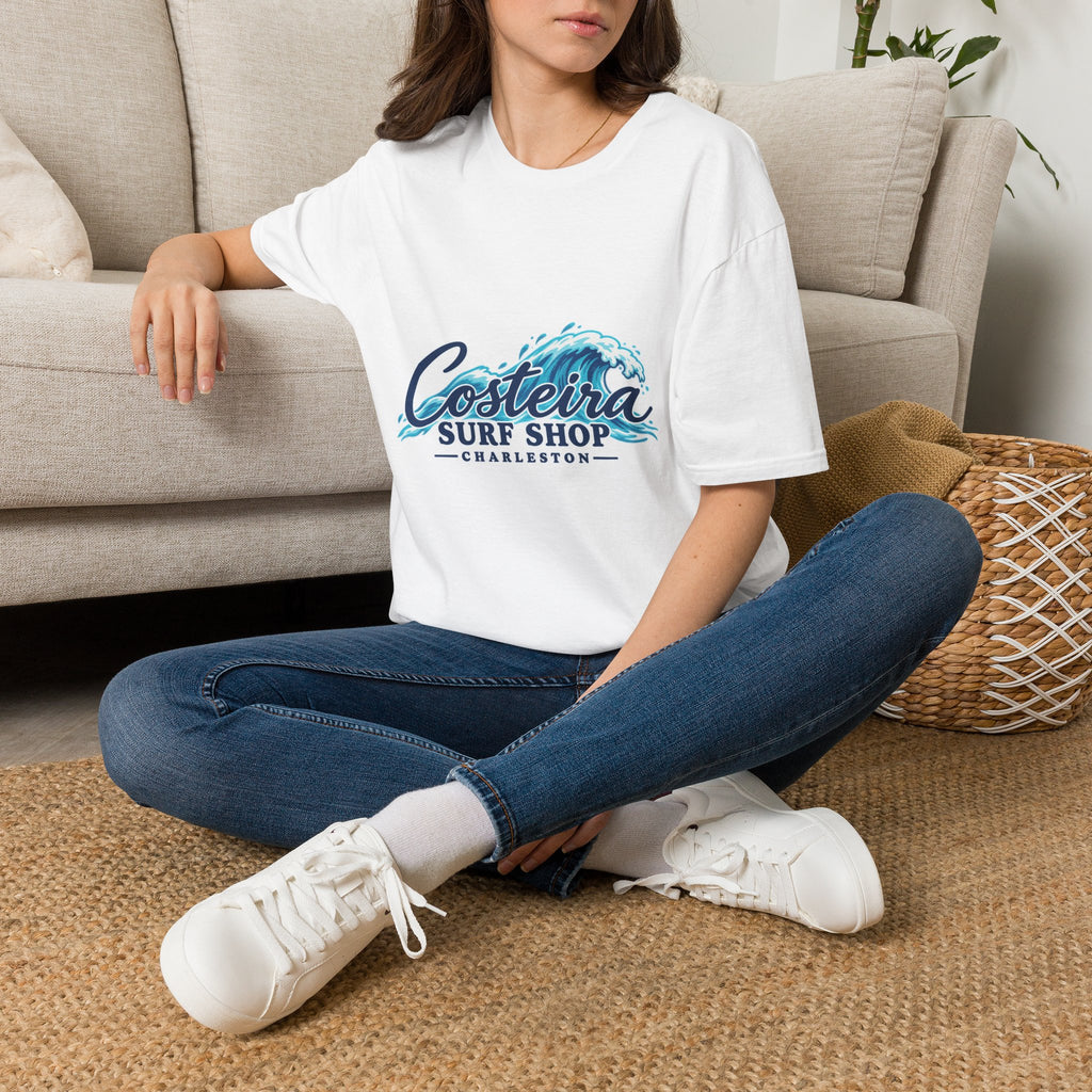 Costeira Surf Shop T-Shirt — Coastal Wave Surf Tee