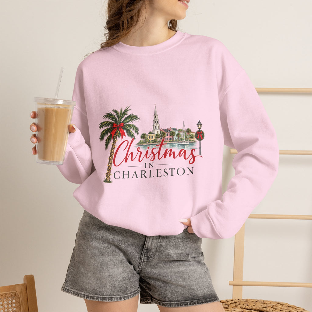 Christmas in Charleston Crewneck Sweatshirt