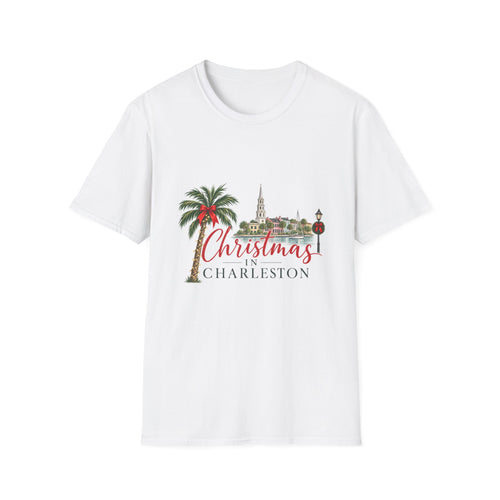 Christmas Charleston Palm Tree T-Shirt