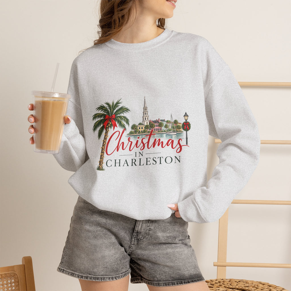 Christmas in Charleston Crewneck Sweatshirt