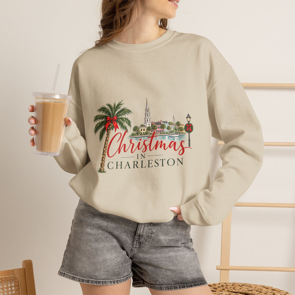 Christmas in Charleston Crewneck Sweatshirt