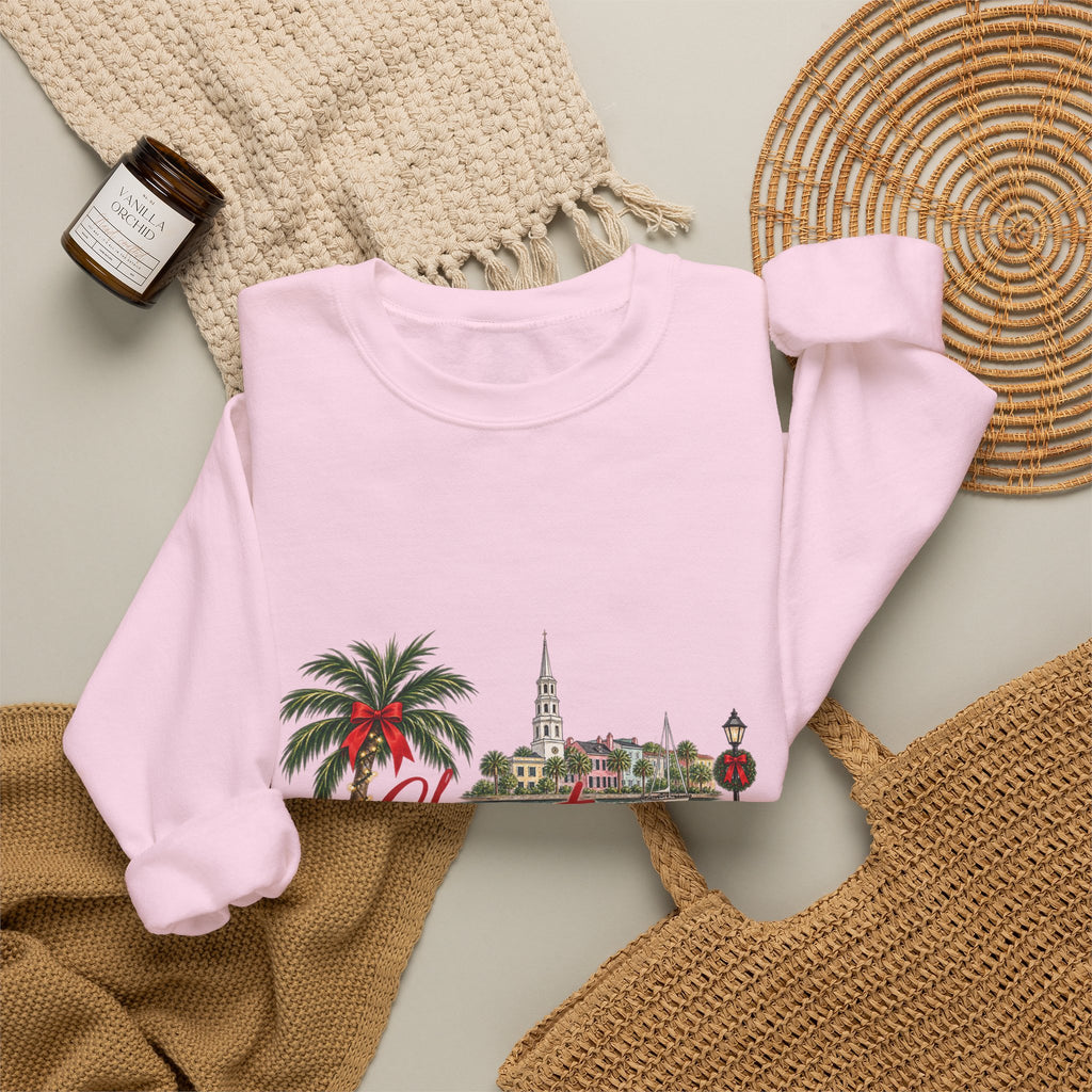 Christmas in Charleston Crewneck Sweatshirt