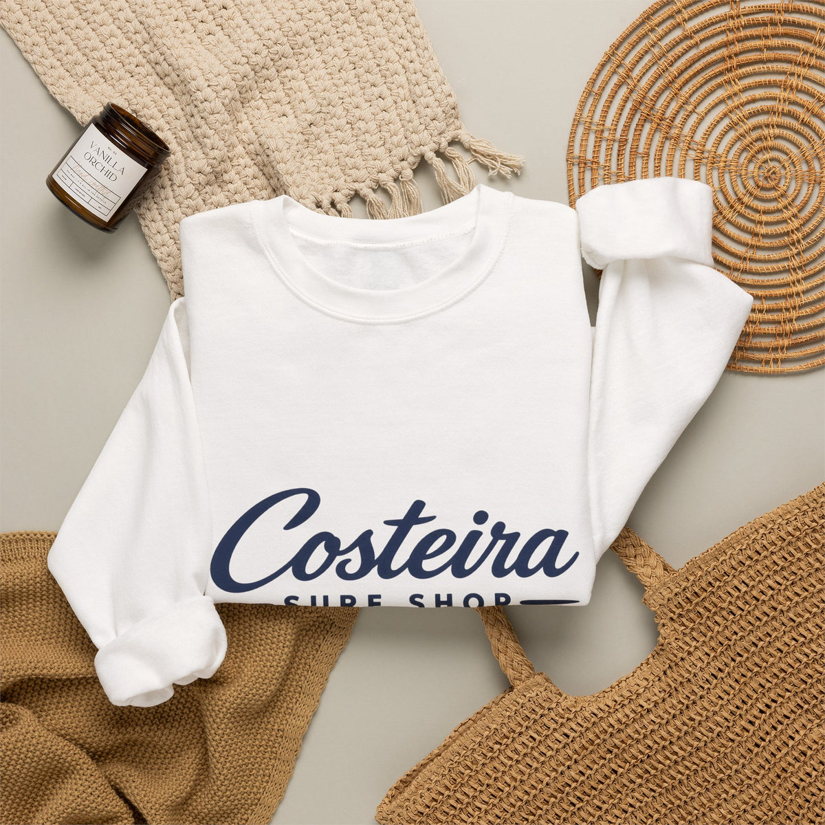Costeira Surf Shop Crewneck Sweatshirt –