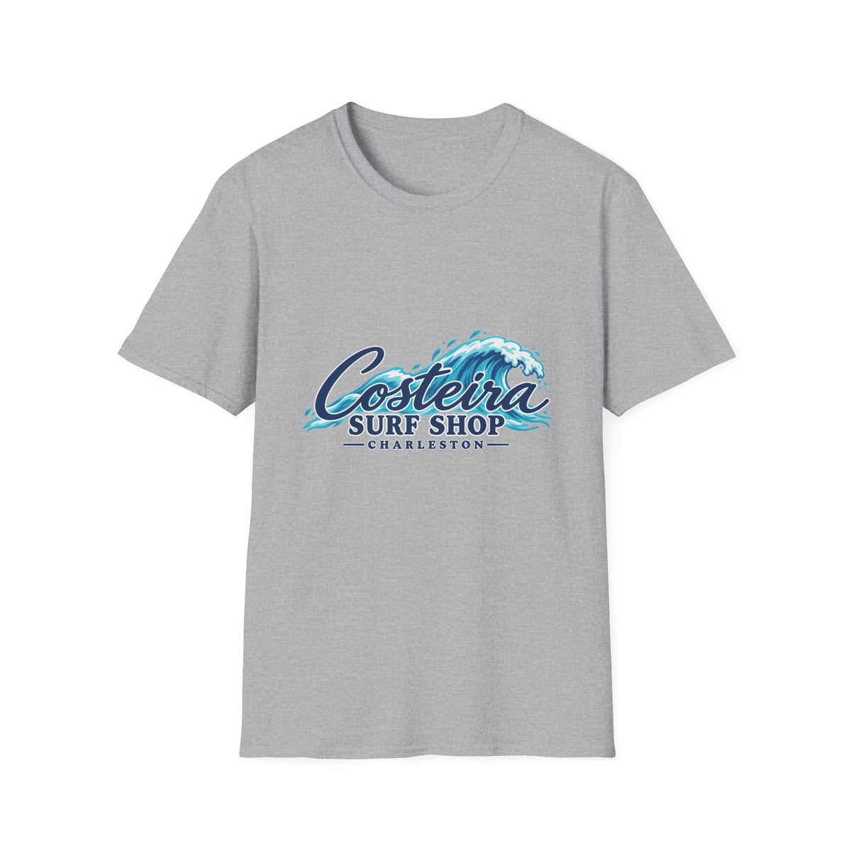Costeira Surf Shop T-Shirt — Coastal Wave Surf Tee