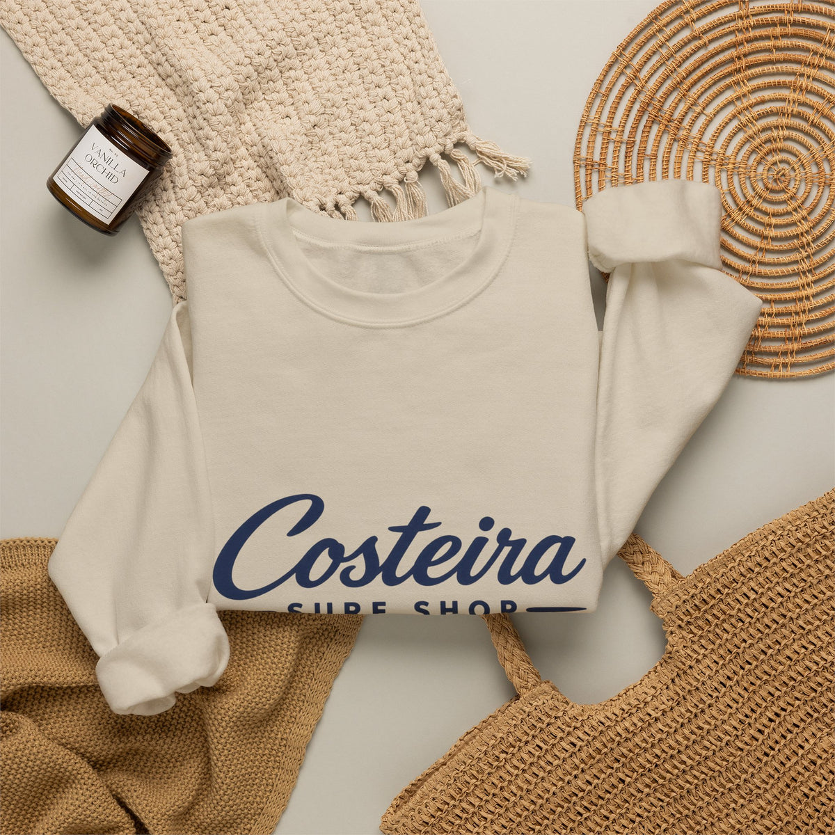 Costeira Surf Shop Crewneck Sweatshirt –