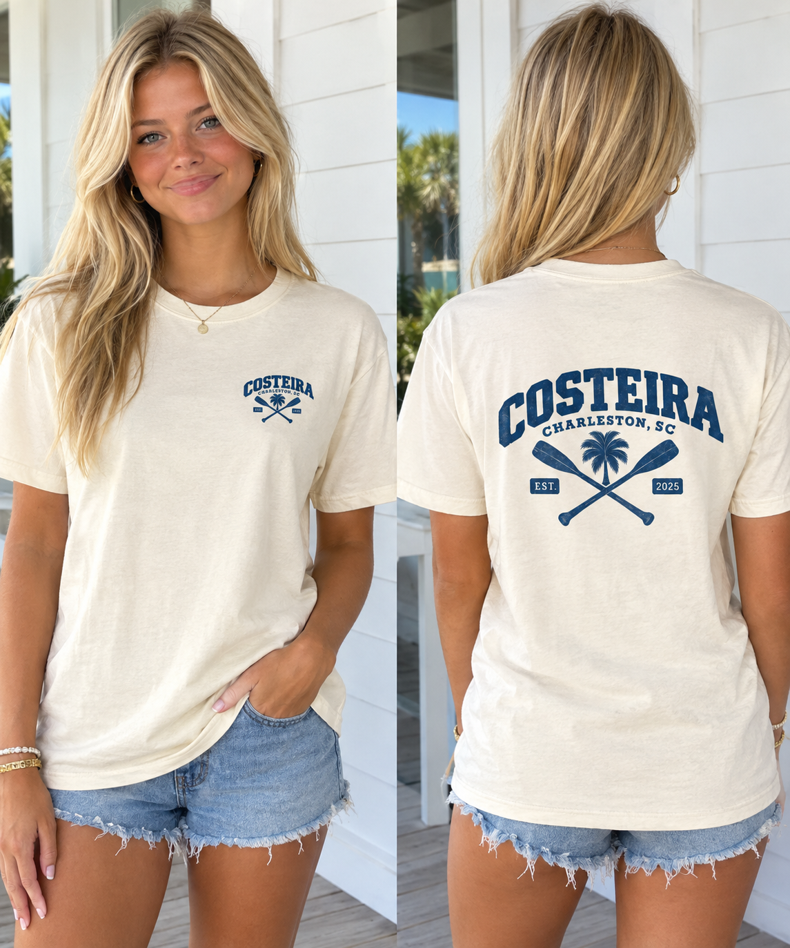 Costeira Vintage Coastal Paddle T-Shirt