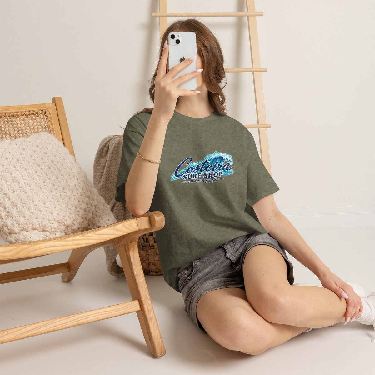 Costeira Surf Shop Charleston T-Shirt — Coastal Wave Beach Tee