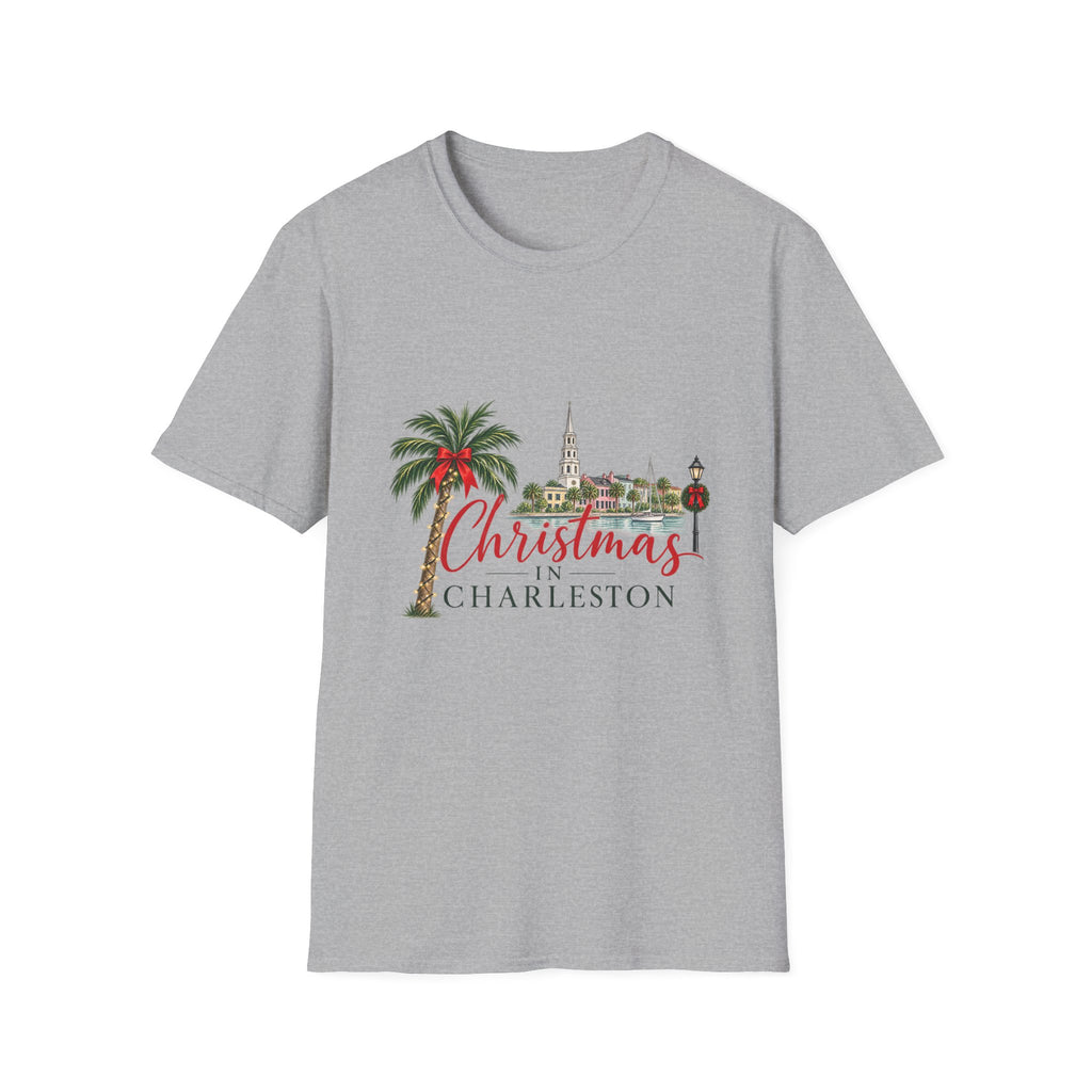Christmas Charleston Palm Tree T-Shirt