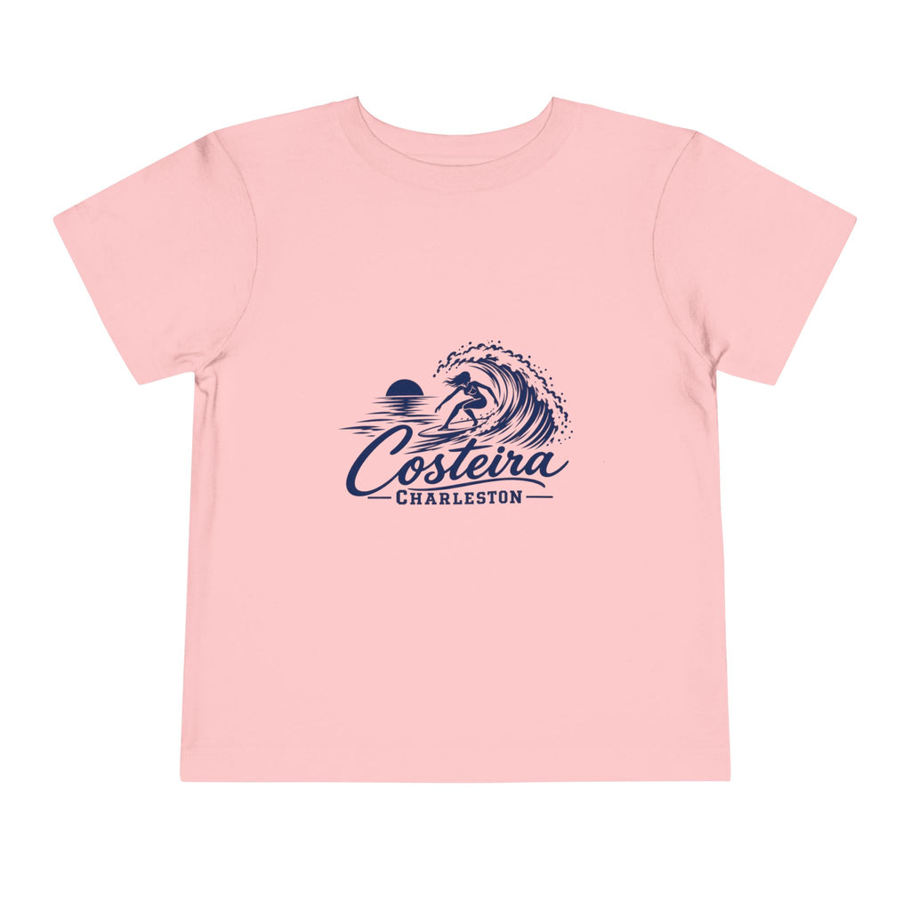 Costeira Charleston Surf Wave Toddler Short Sleeve Tee