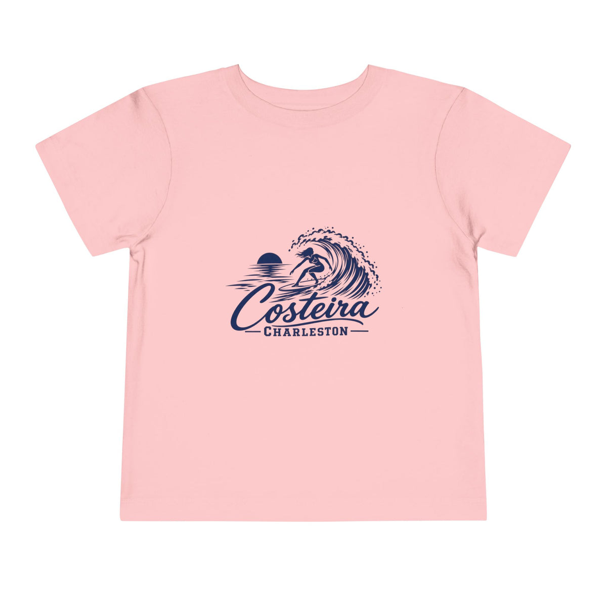 Costeira Charleston Surf Wave Toddler Short Sleeve Tee