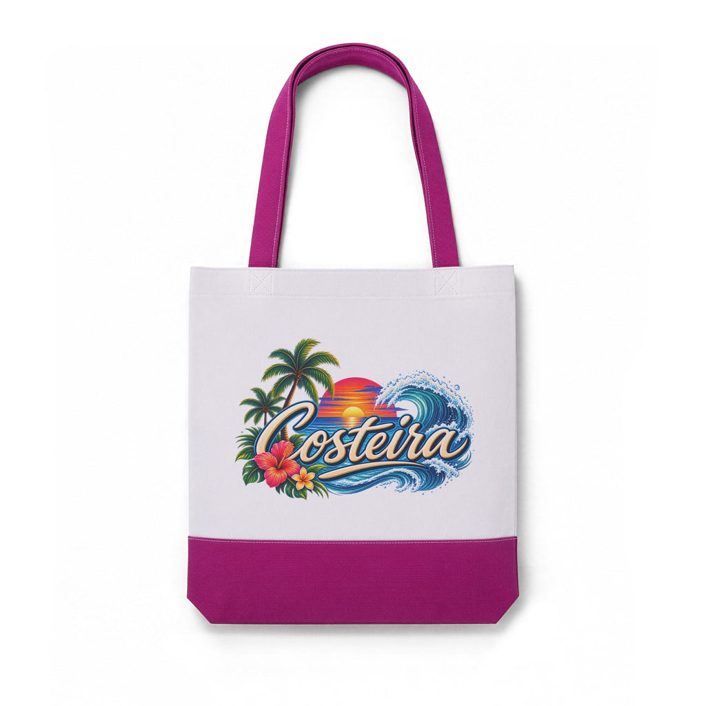 Costeira Thermochromic Tote Bag — Color-Changing 'Costeira' Beach Sunset Tote