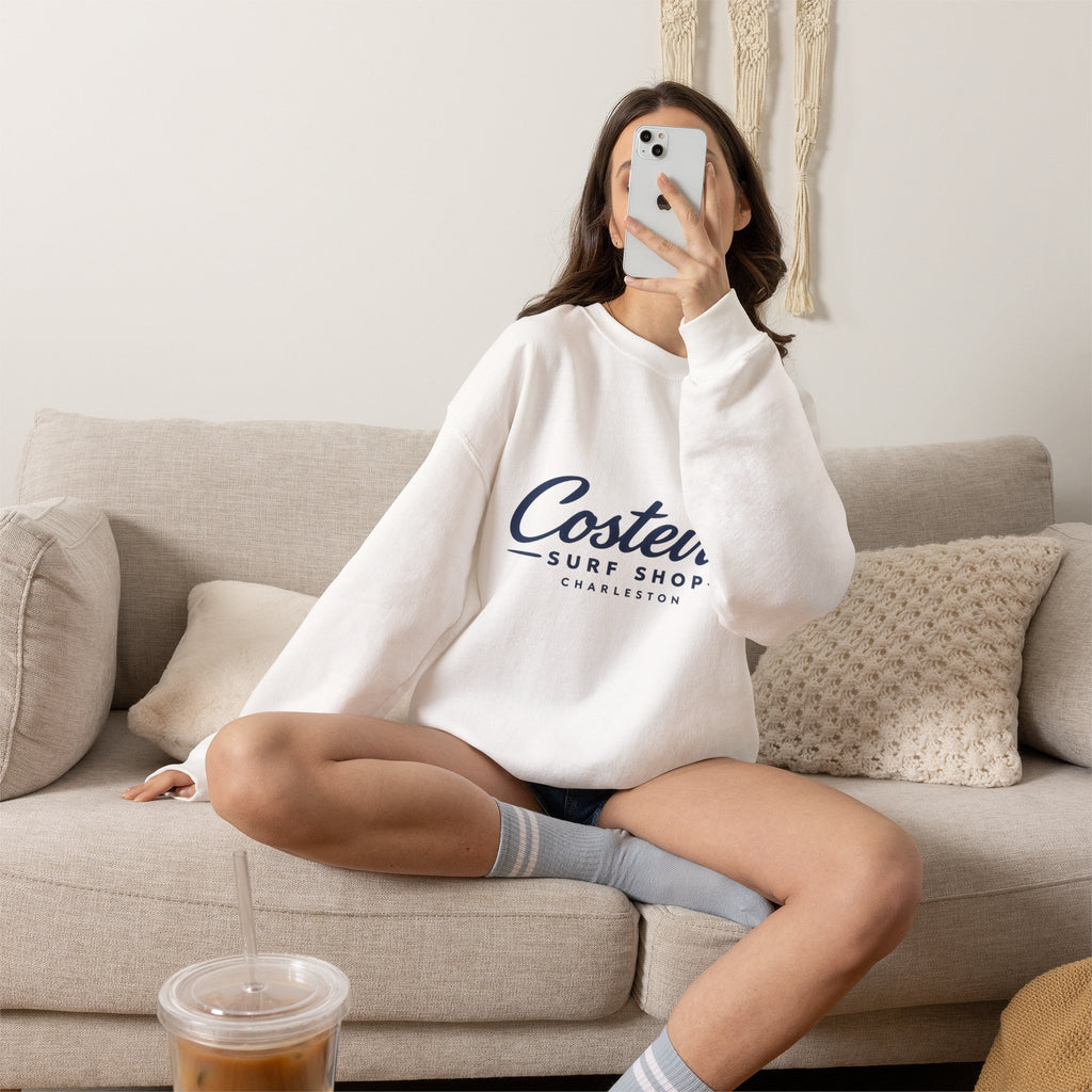 Costeira Surf Shop Crewneck Sweatshirt –