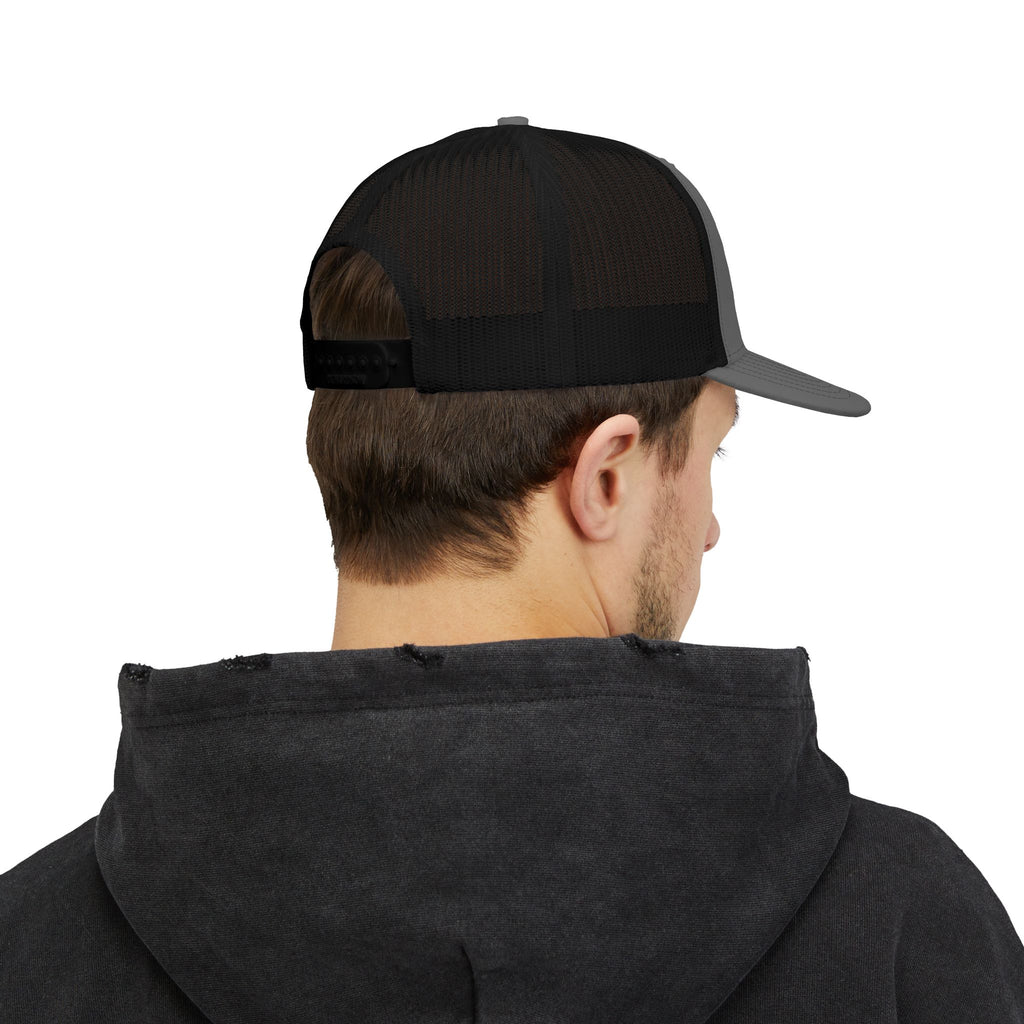 Trucker Cap – 'Alive and Unwell' Palm Tree Embroidered Snapback