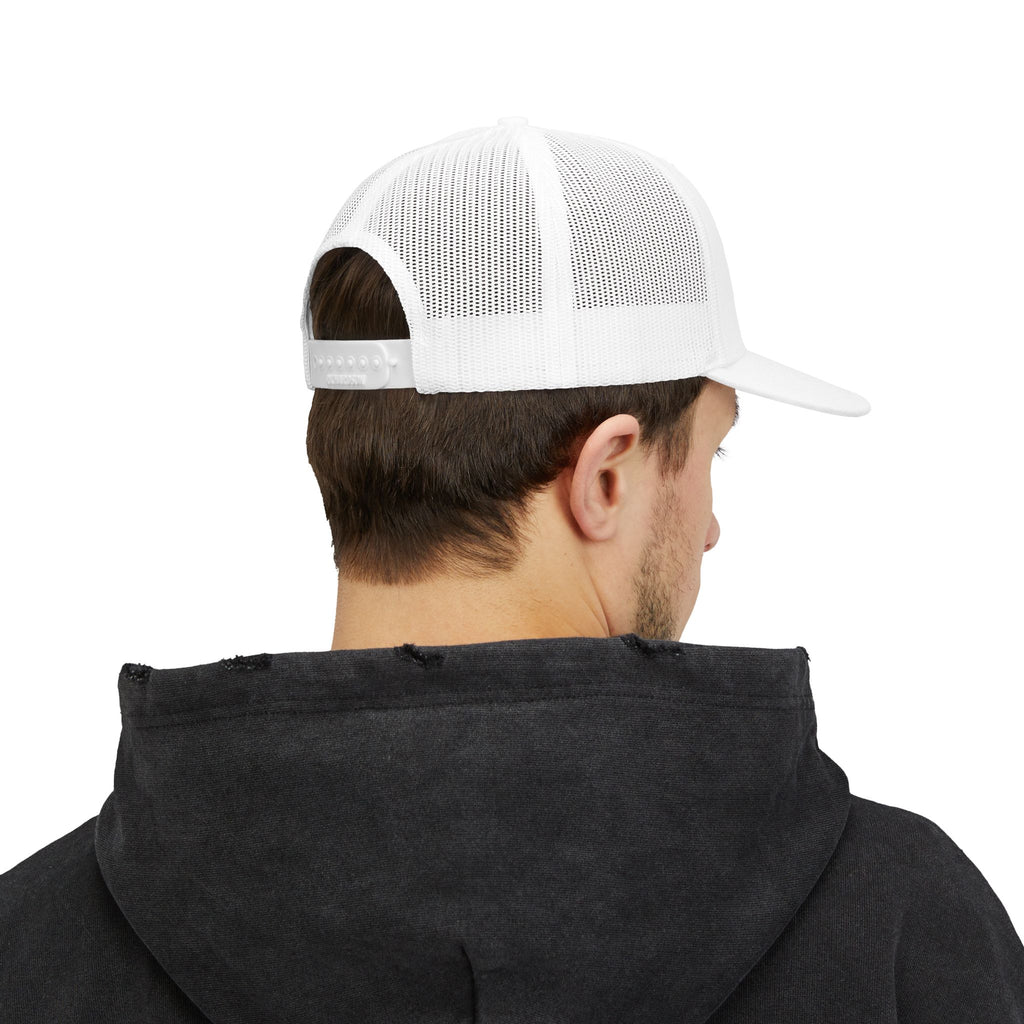 Trucker Cap – 'Alive and Unwell' Palm Tree Embroidered Snapback