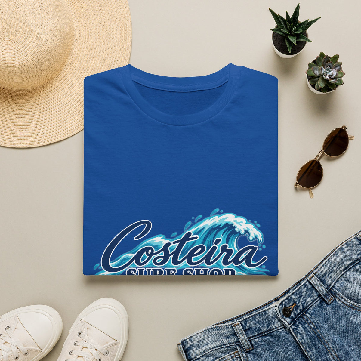 Costeira Surf Shop T-Shirt — Coastal Wave Surf Tee