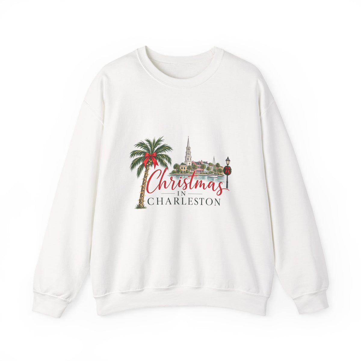 Christmas in Charleston Crewneck Sweatshirt