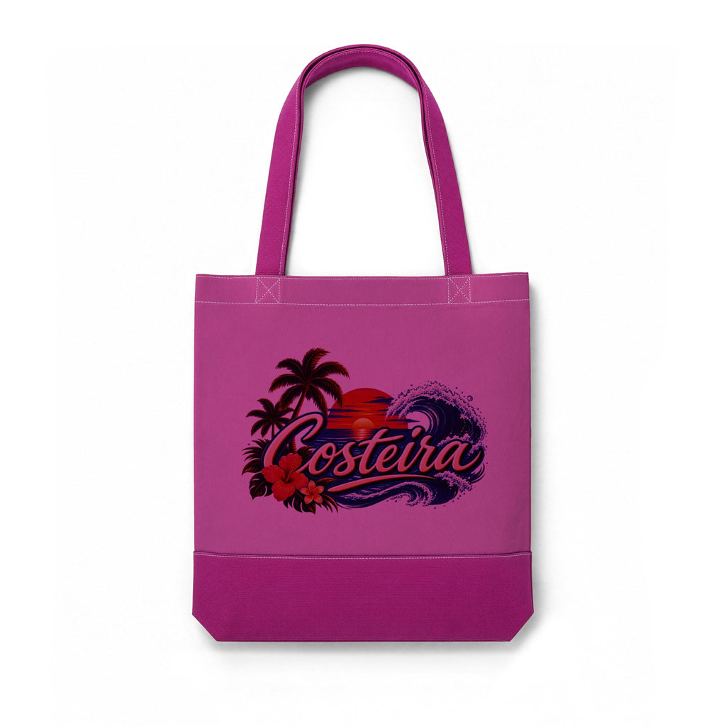 Costeira Thermochromic Tote Bag — Color-Changing 'Costeira' Beach Sunset Tote