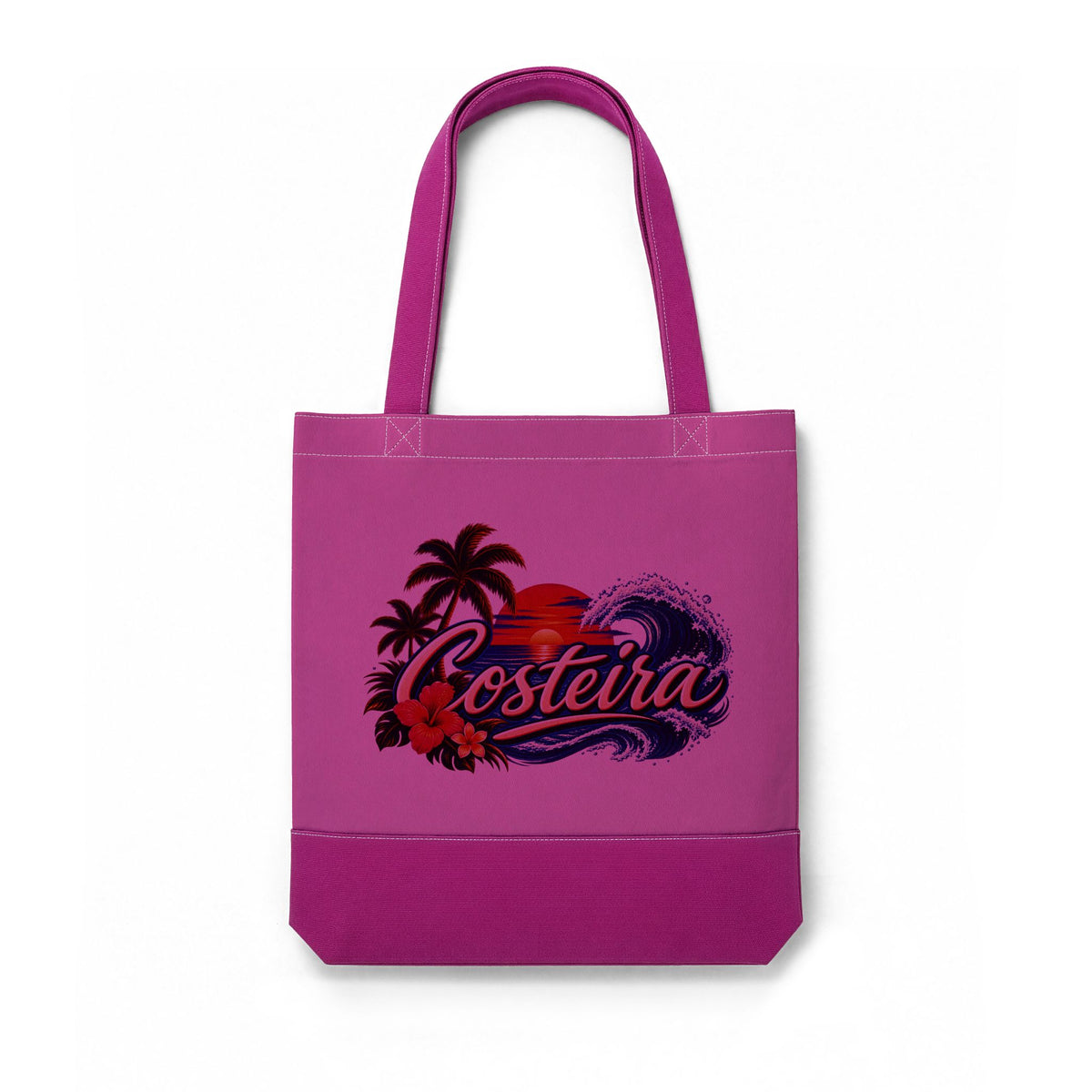 Costeira Thermochromic Tote Bag — Color-Changing 'Costeira' Beach Sunset Tote