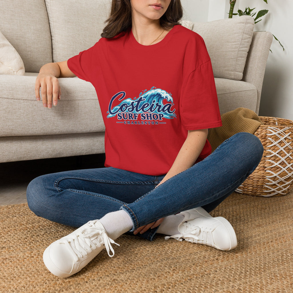 Costeira Surf Shop T-Shirt — Coastal Wave Surf Tee